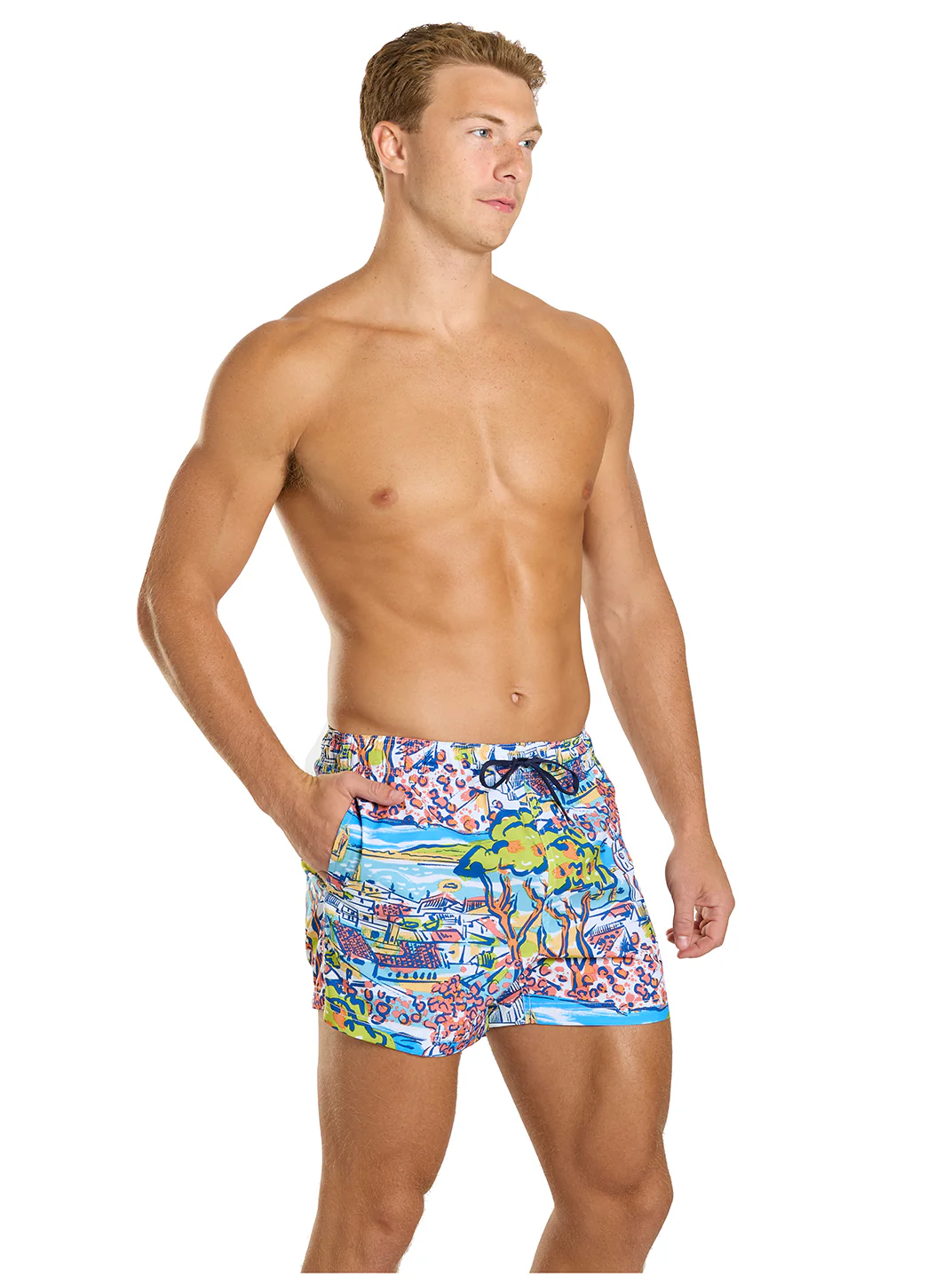Speedo Men's 14" Redondo Edge Volley Swim Trunks - Image 4
