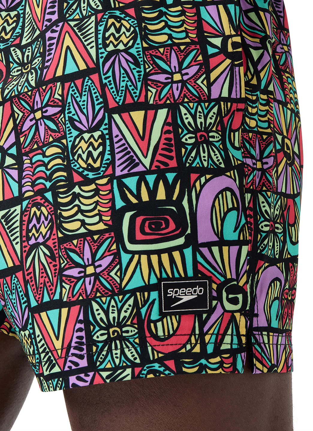 Speedo Men's 16" Print Redondo Edge Volley Swim Trunk - Image 8