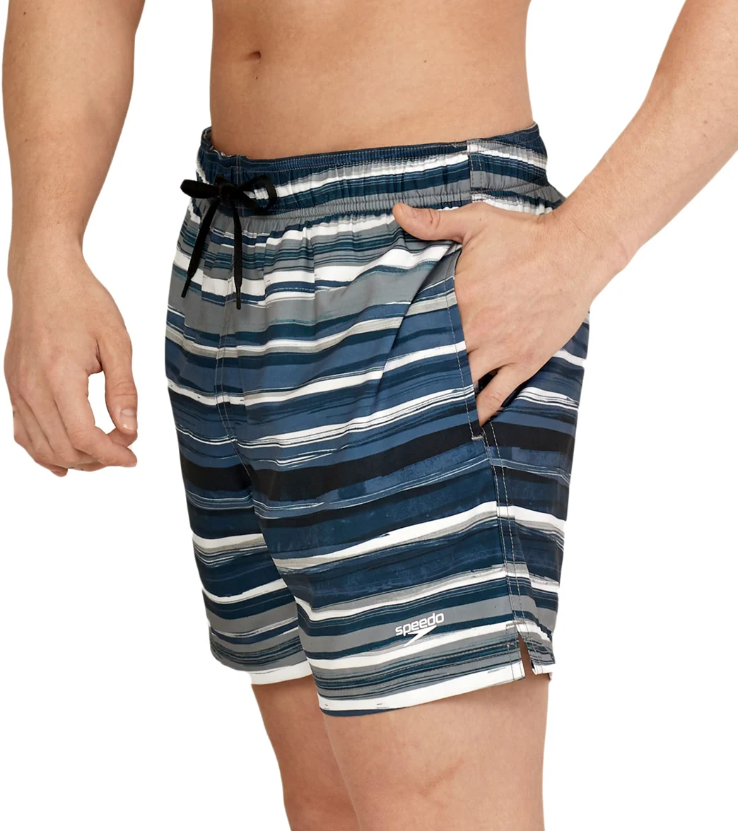 Speedo Men's 16" River Current Redondo Edge Comfort Liner Swim Trunks - Image 6