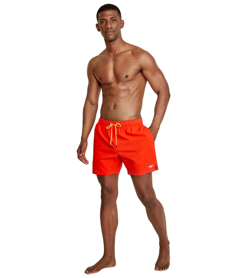 Speedo Men's 16" Solid Swim Trunks - Image 18