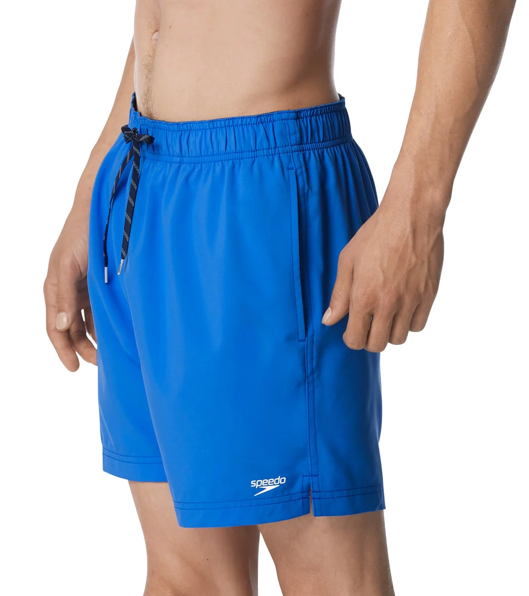Speedo Men's 16" Solid Swim Trunks - Image 2