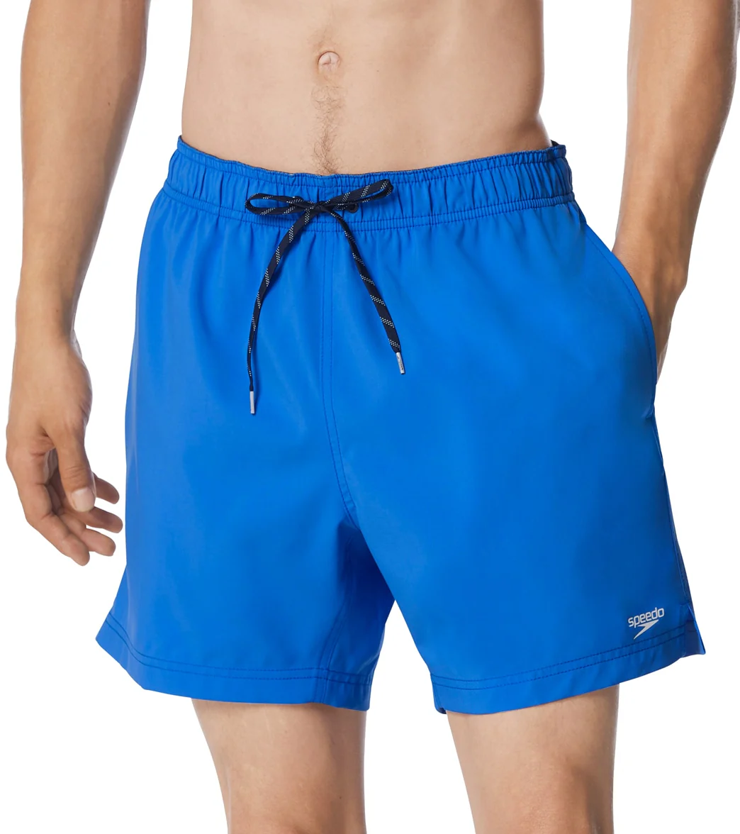 Speedo Men's 16" Solid Swim Trunks - Image 5