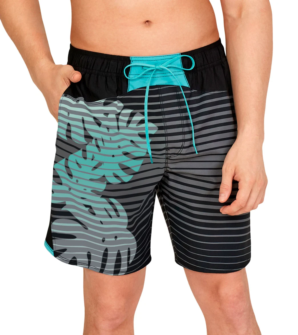 Speedo Men's 18" Inter Fusion Palm Explorer Board Shorts - Image 9