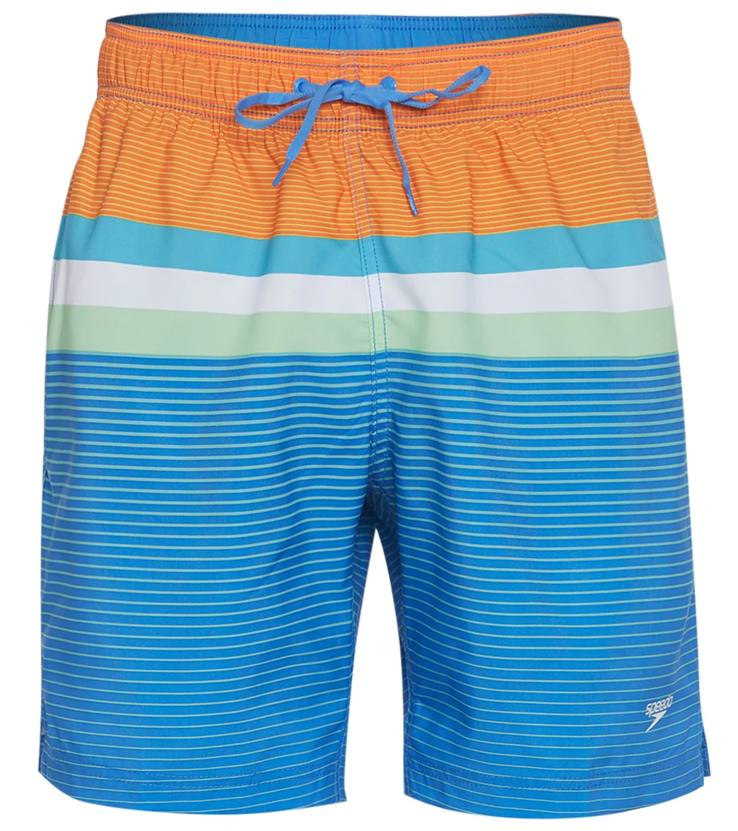 Speedo Men's 18" Printed Redondo Edge Swim Trunks - Image 12