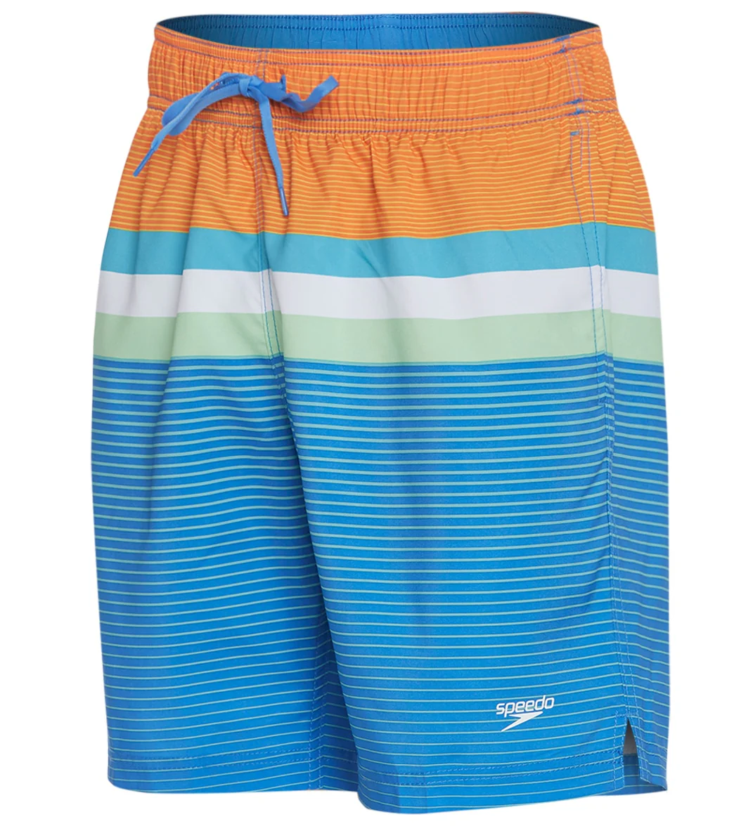 Speedo Men's 18" Printed Redondo Edge Swim Trunks - Image 2