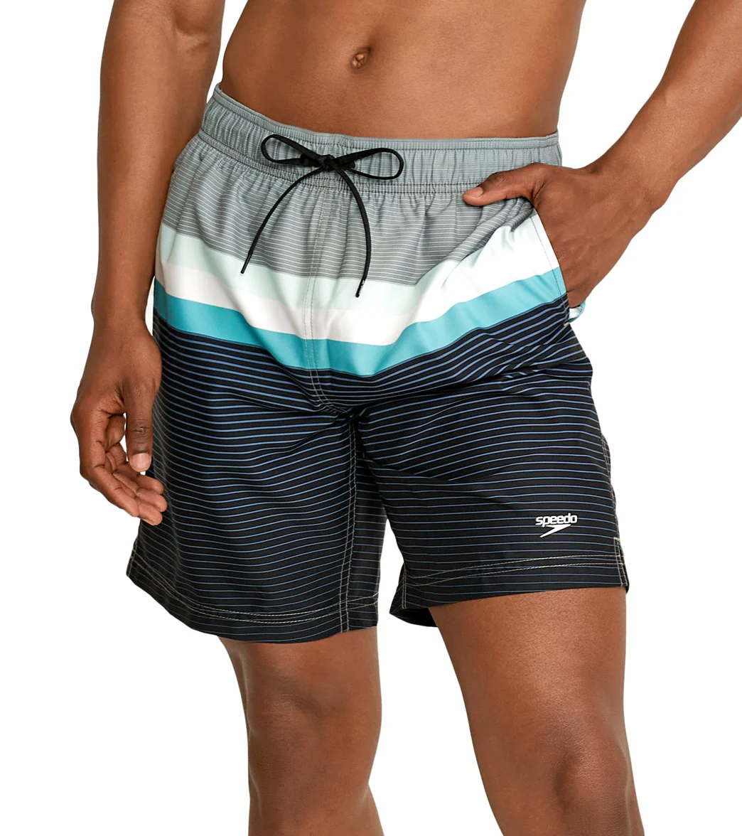 Speedo Men's 18" Printed Redondo Edge Swim Trunks - Image 6