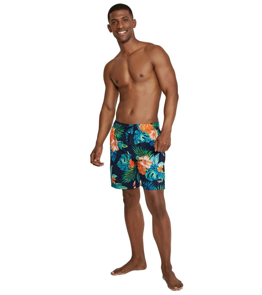 Speedo Men's 18" Printed Swim Trunks - Image 10