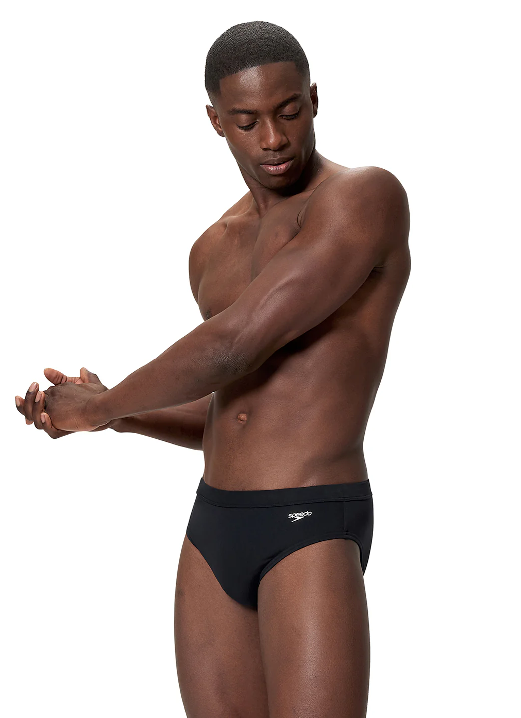 Speedo Men's 3" Solid The Speedo Brief Swimsuit - Image 4