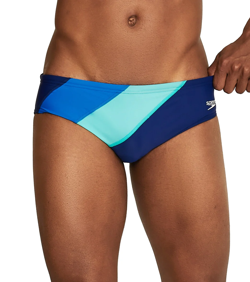 Speedo Men's Colorblock Solar Brief Swimsuit - Image 18