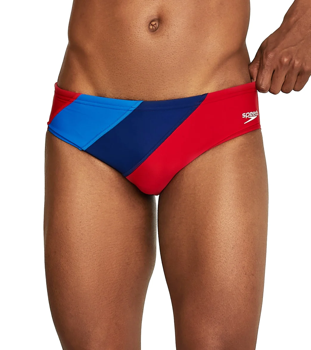 Speedo Men's Colorblock Solar Brief Swimsuit - Image 26