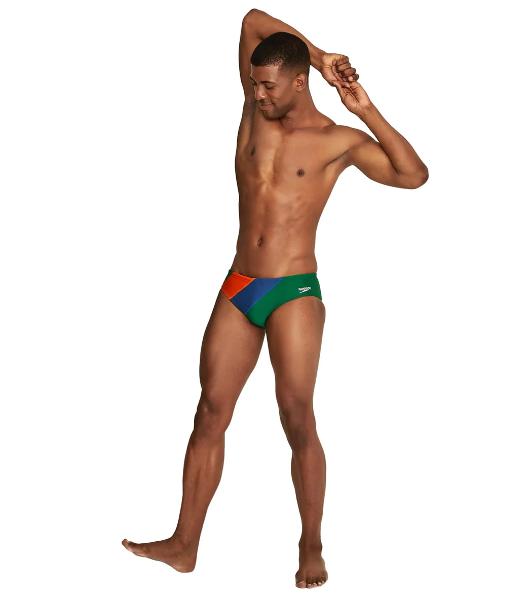 Speedo Men's Colorblock Solar Brief Swimsuit - Image 3