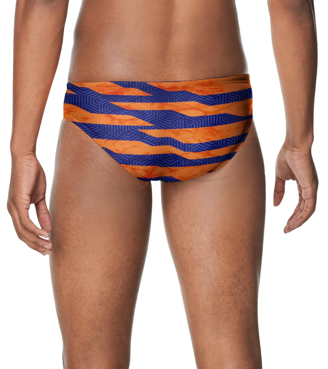 Speedo Men's Contort Stripes Brief Swimsuit - Image 10