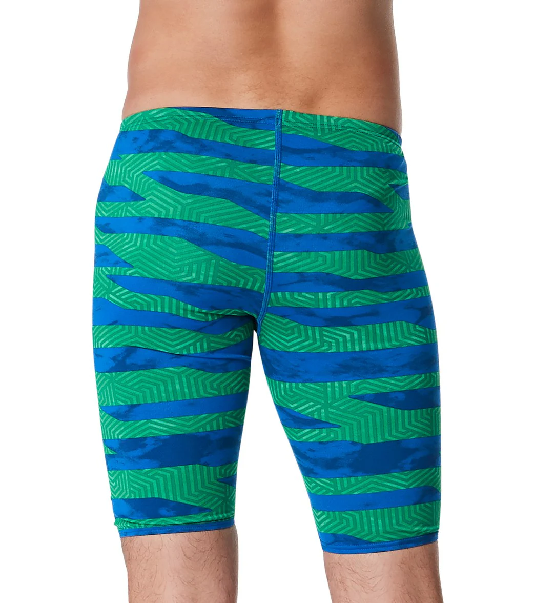 Speedo Men's Contort Stripes Jammer Swimsuit - Image 26