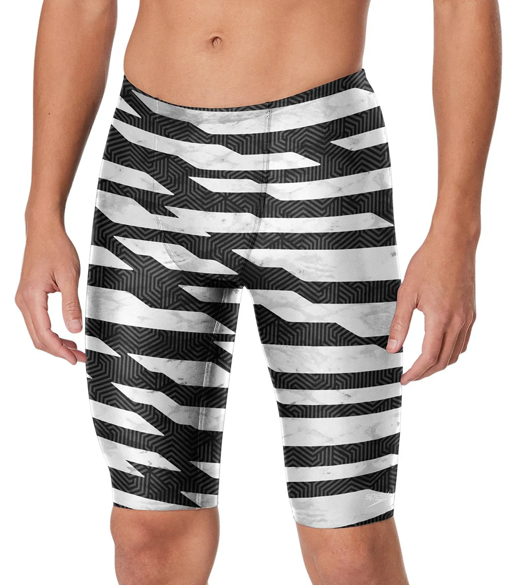 Speedo Men's Contort Stripes Jammer Swimsuit - Image 7