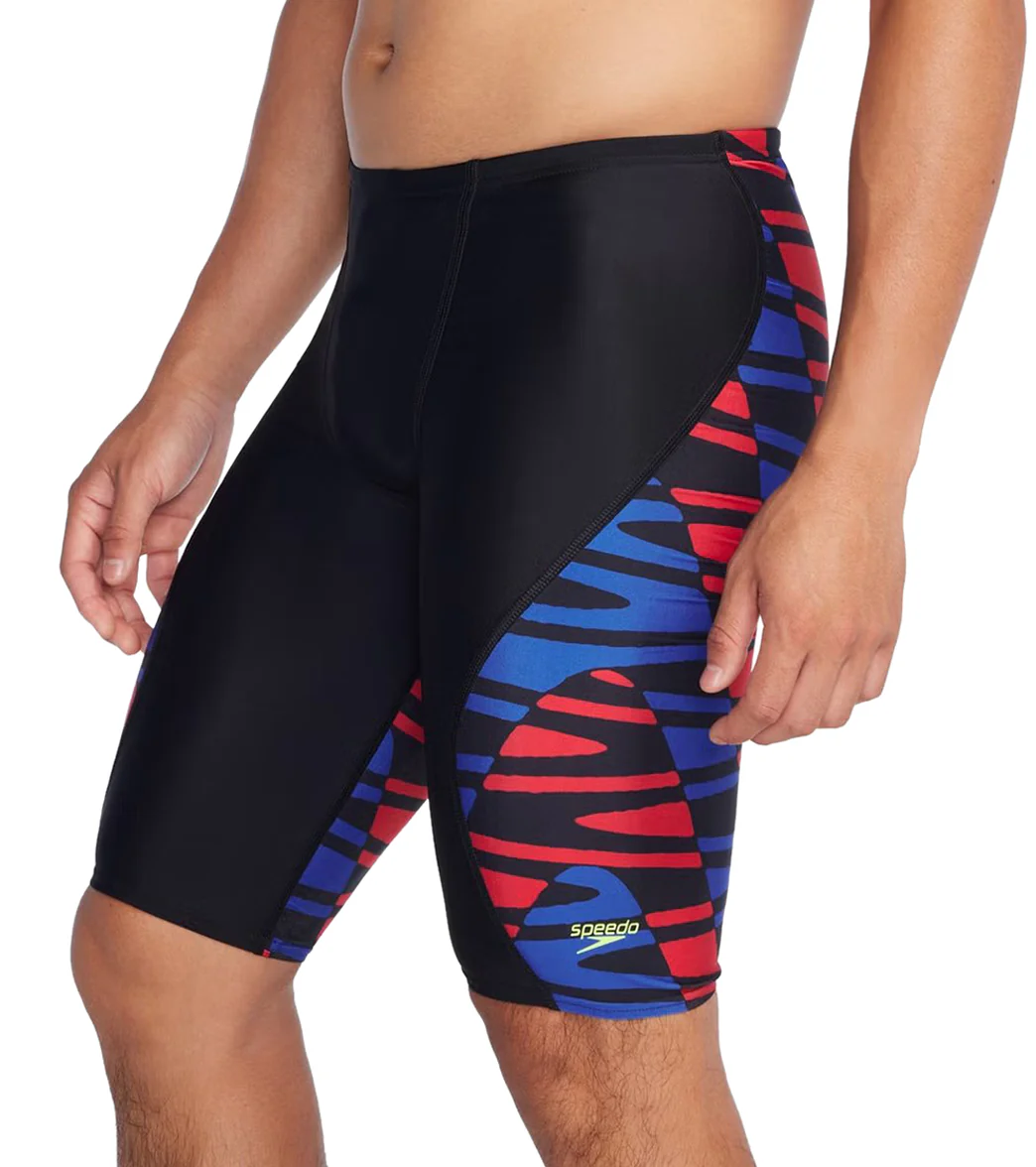 Speedo Men's Disco Boom Splice Jammer Swimsuit - Image 15