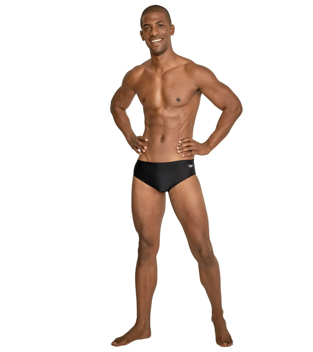 Speedo Men's Eco Pro LT Solid Brief Swimsuit - Image 12
