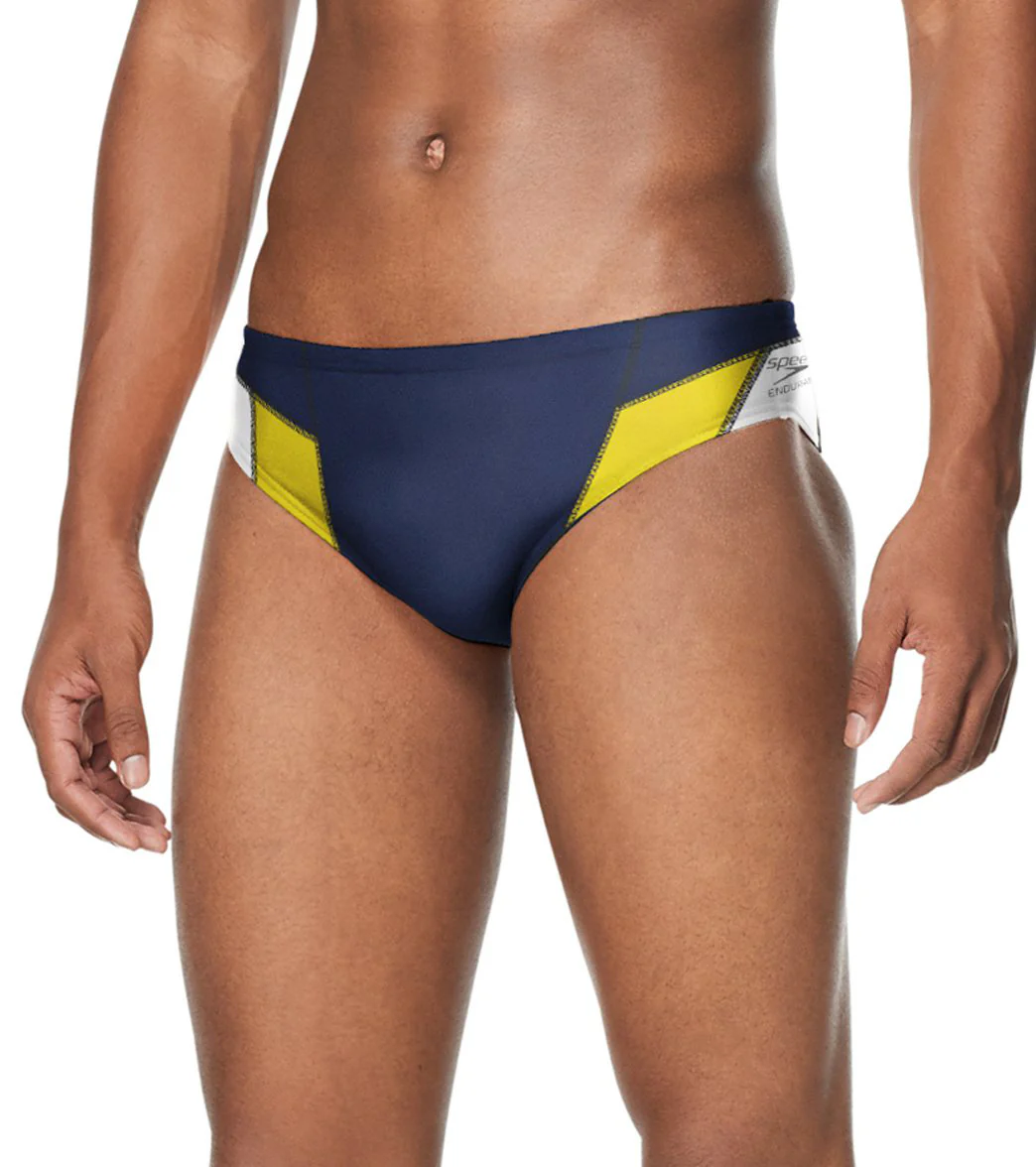 Speedo Men's Edge Splice Brief Swimsuit - Image 37