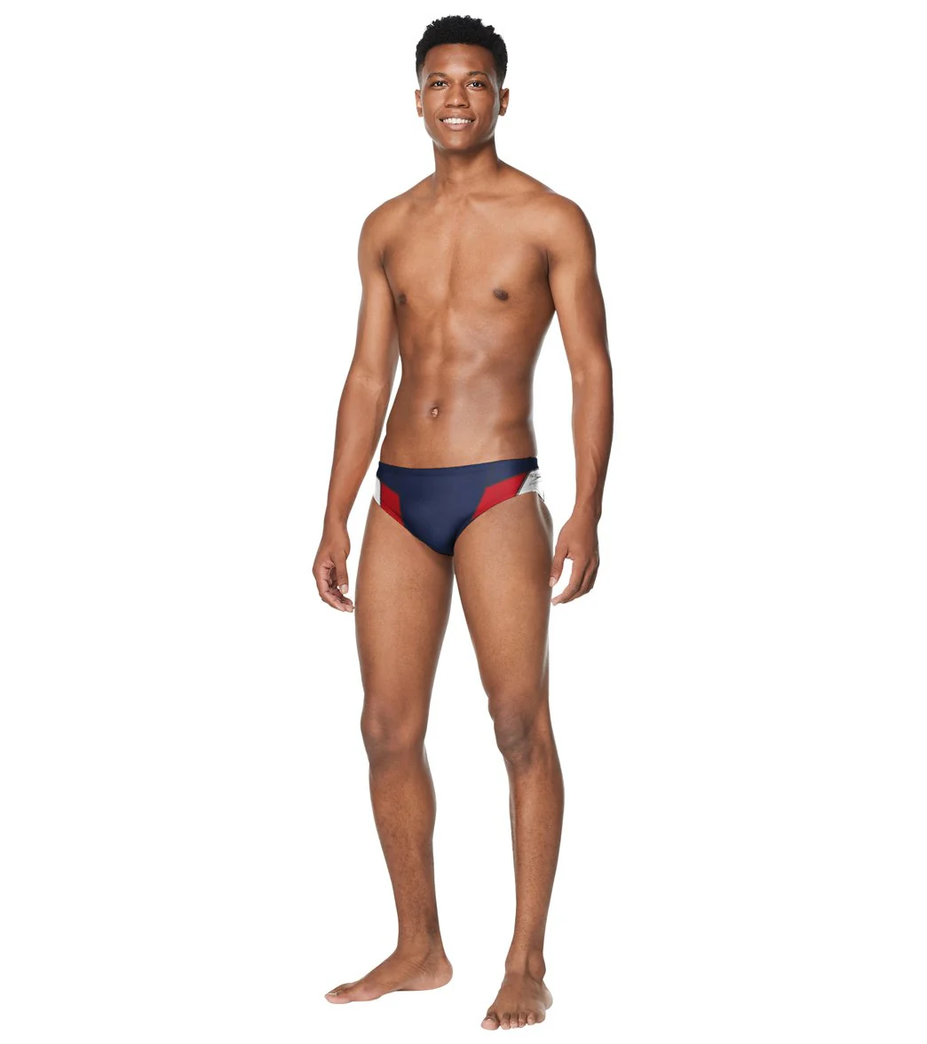 Speedo Men's Edge Splice Brief Swimsuit - Image 5
