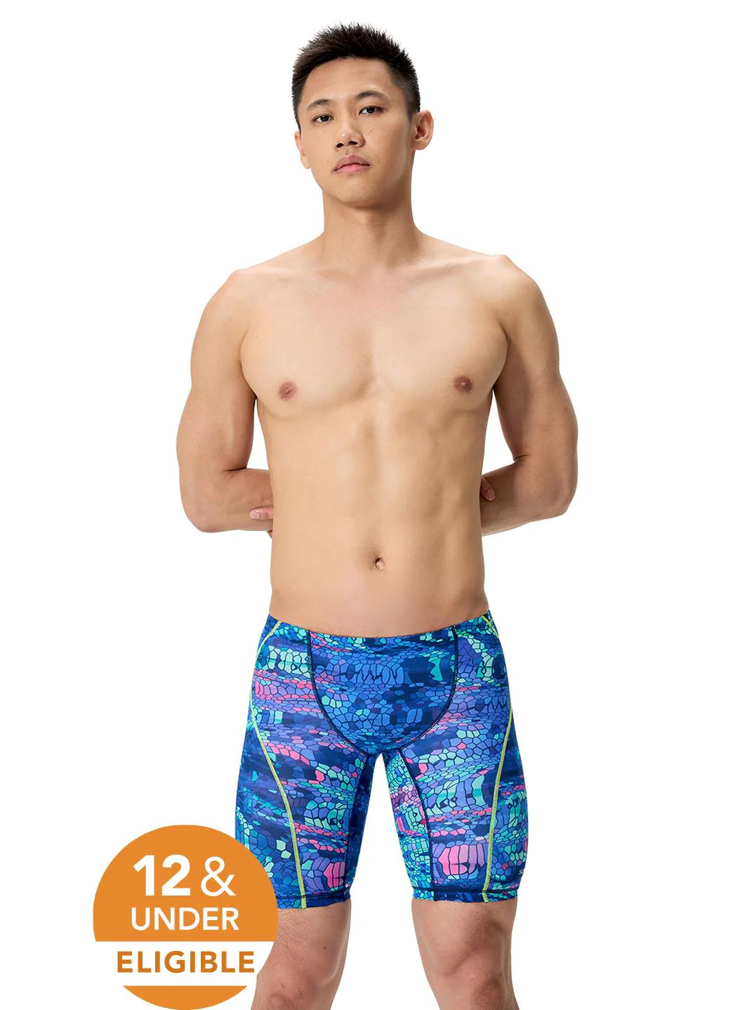 Speedo Men's Fastskin Printed Hyperspark Jammer Tech Suit Swimsuit - Image 10