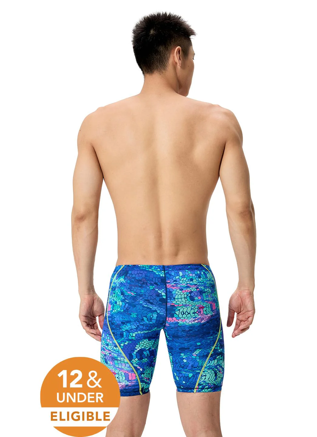 Speedo Men's Fastskin Printed Hyperspark Jammer Tech Suit Swimsuit - Image 12