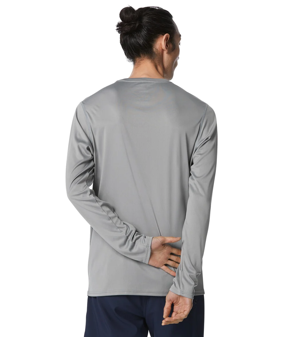 Speedo Men's Graphic Long Sleeve Swim Shirt - Image 3