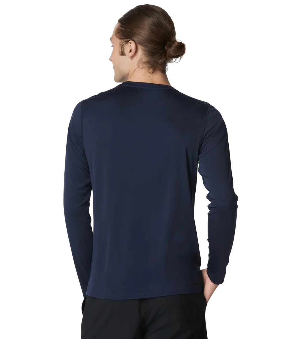 Speedo Men's Graphic Long Sleeve Swim Shirt - Image 8