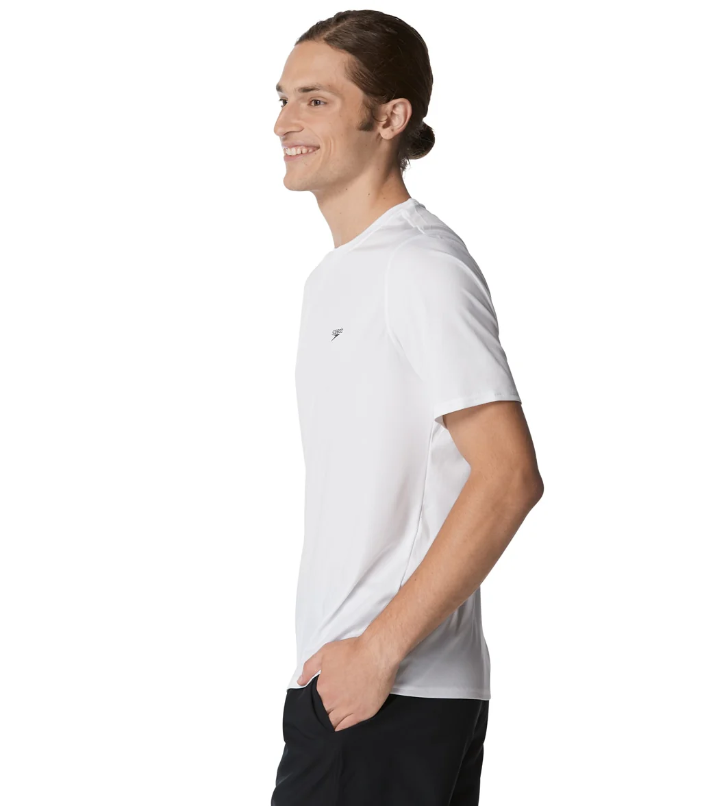 Speedo Men's Graphic Short Sleeve Swim Shirt - Image 2