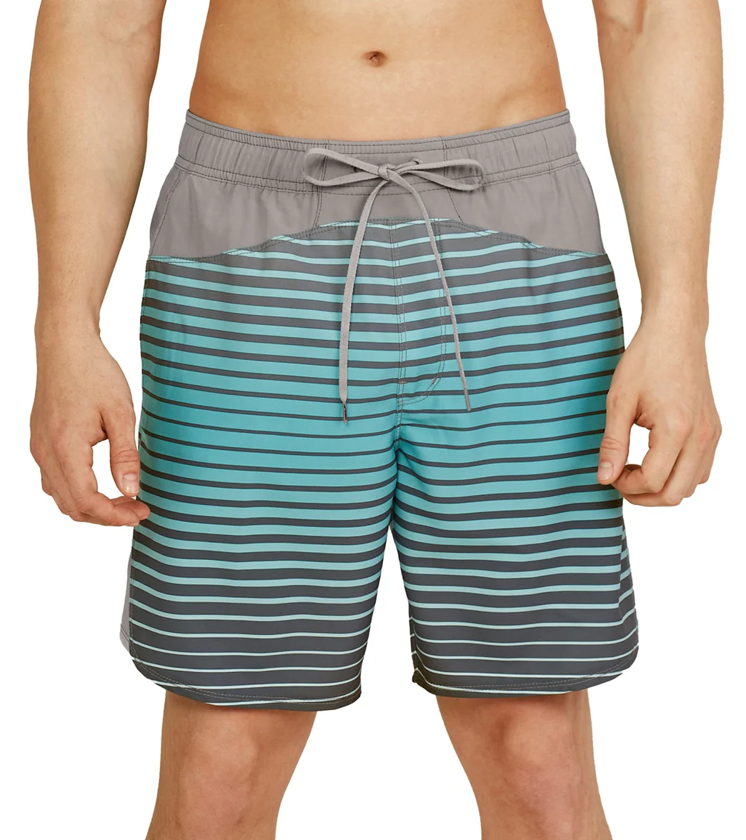 Speedo Men's Inter Fusion Stripe Board Shorts - Image 6