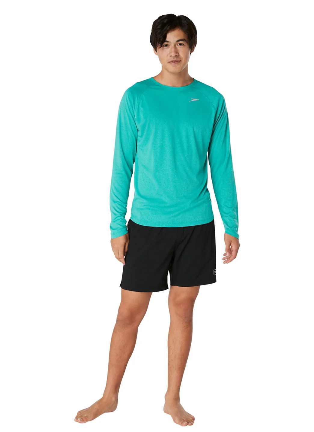 Speedo Men's Long Sleeve Swim Shirt - Image 11