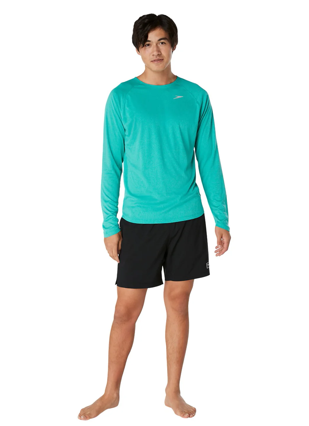 Speedo Men's Long Sleeve Swim Shirt - Image 17