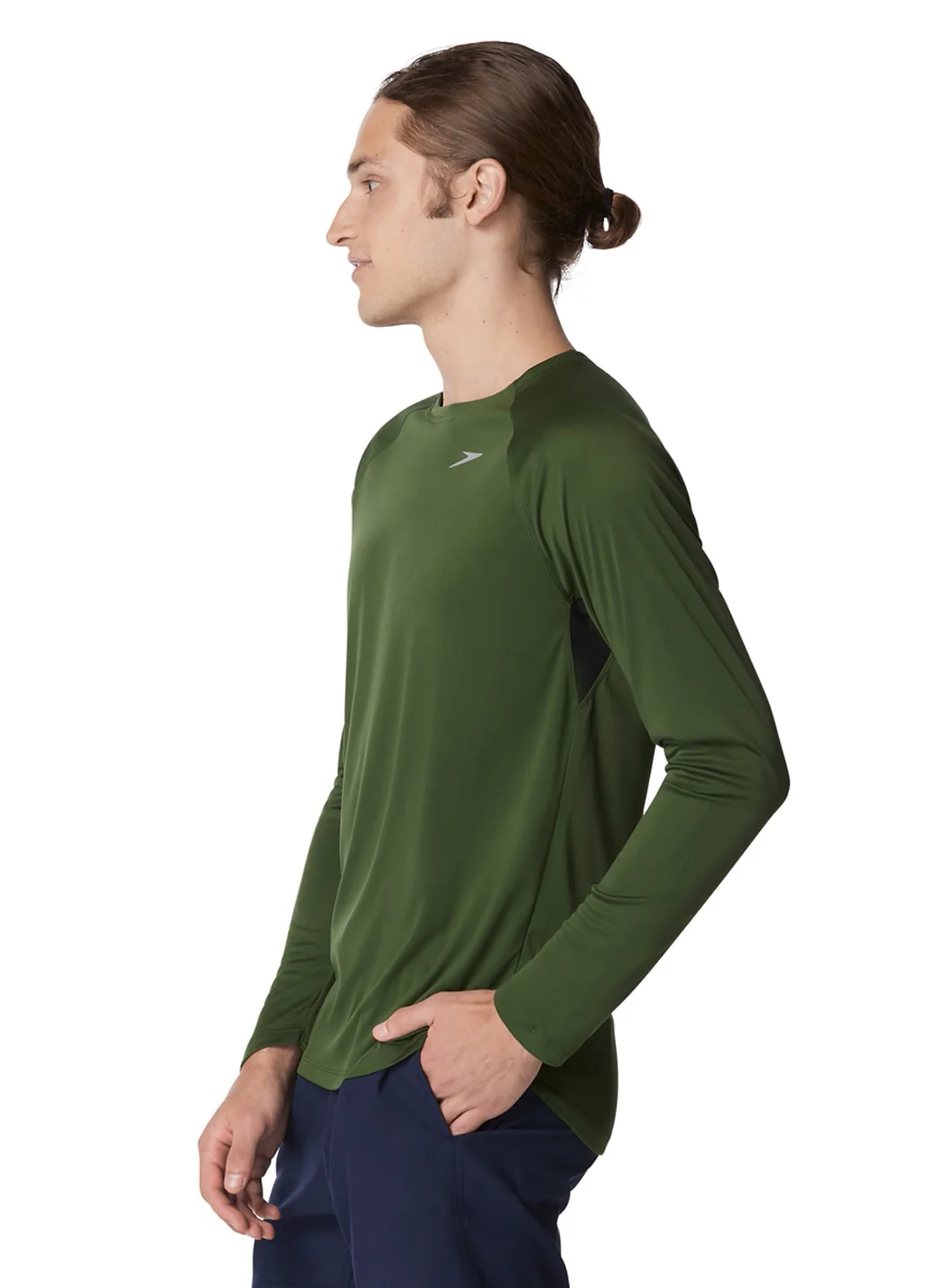 Speedo Men's Long Sleeve Swim Shirt - Image 21