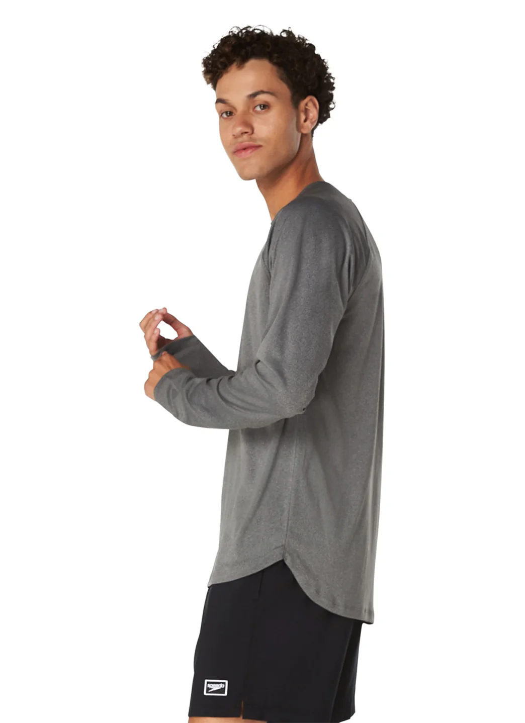 Speedo Men's Long Sleeve Swim Shirt - Image 27