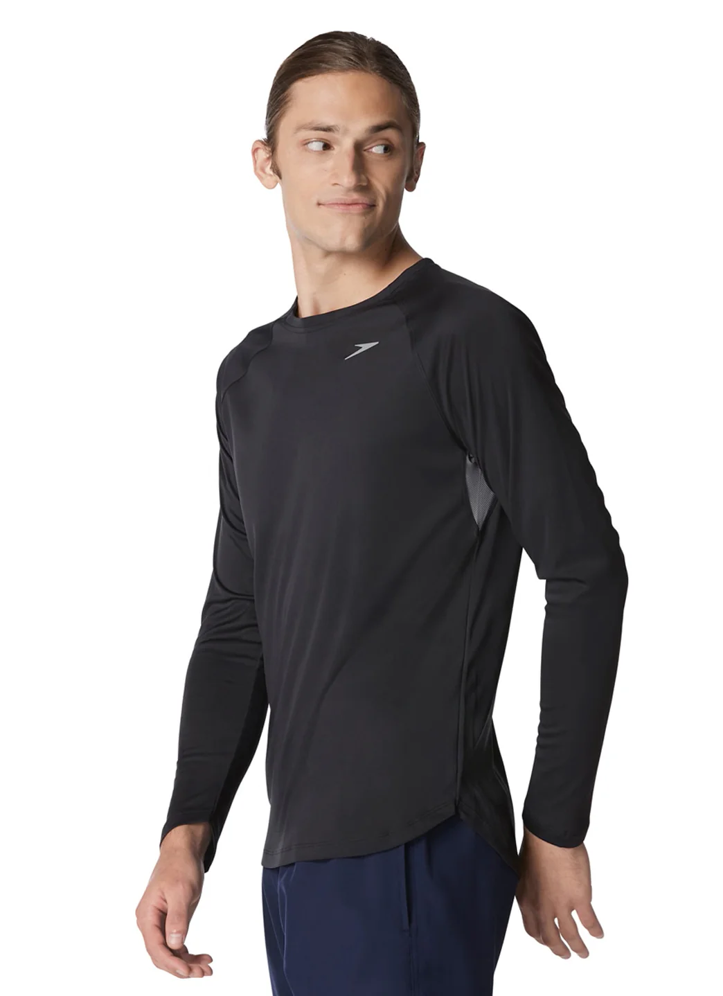 Speedo Men's Long Sleeve Swim Shirt - Image 4