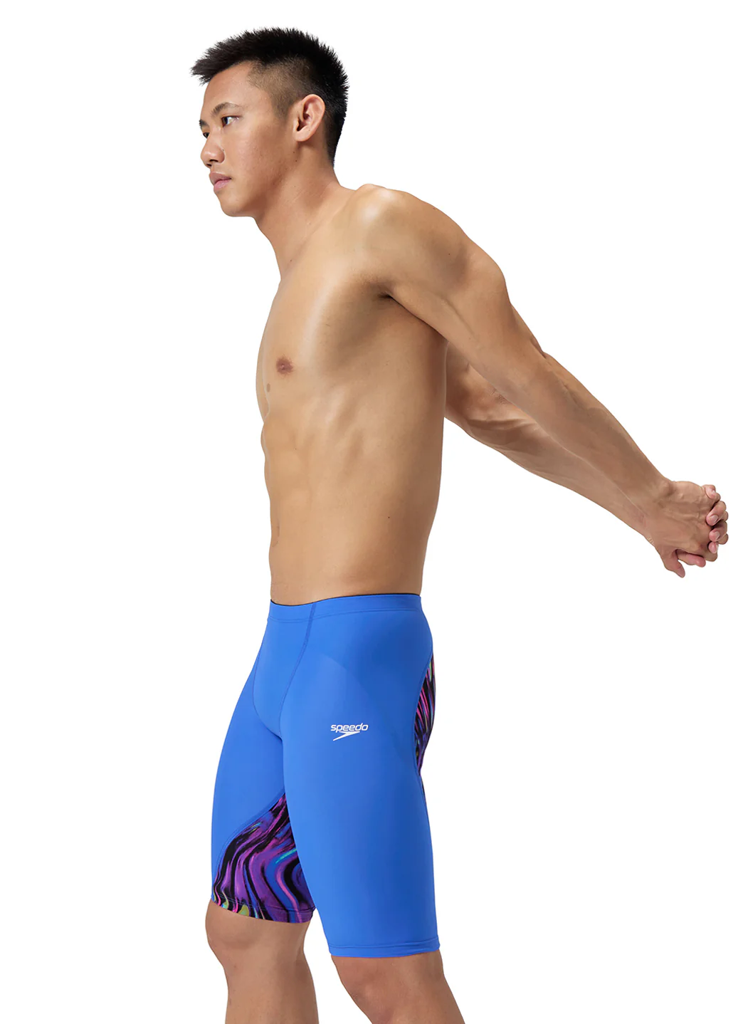 Speedo Men's LZR Pro 2.0 Printed Jammer Tech Suit Swimsuit - Image 11