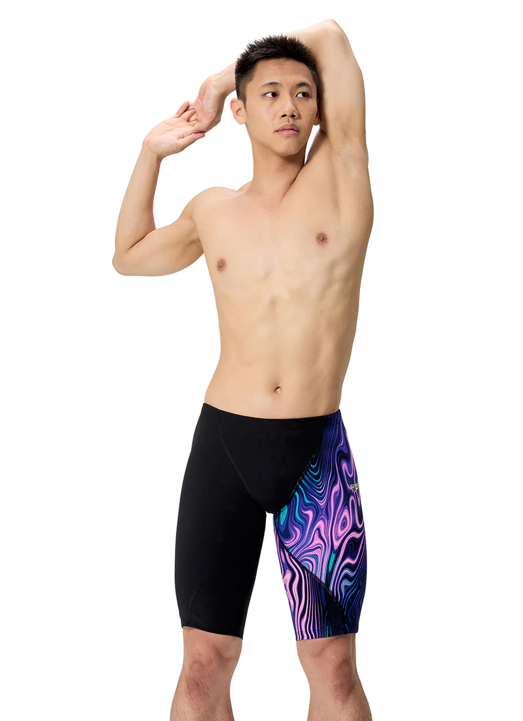 Speedo Men's LZR Pro 2.0 Printed Jammer Tech Suit Swimsuit - Image 20