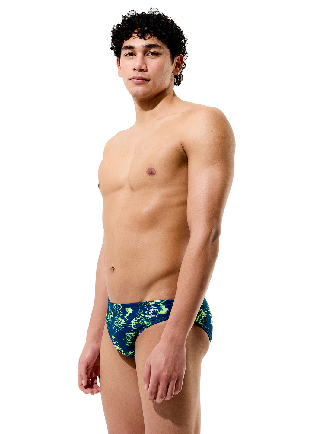 Speedo Men's Printed Brief Swimsuit - Image 15
