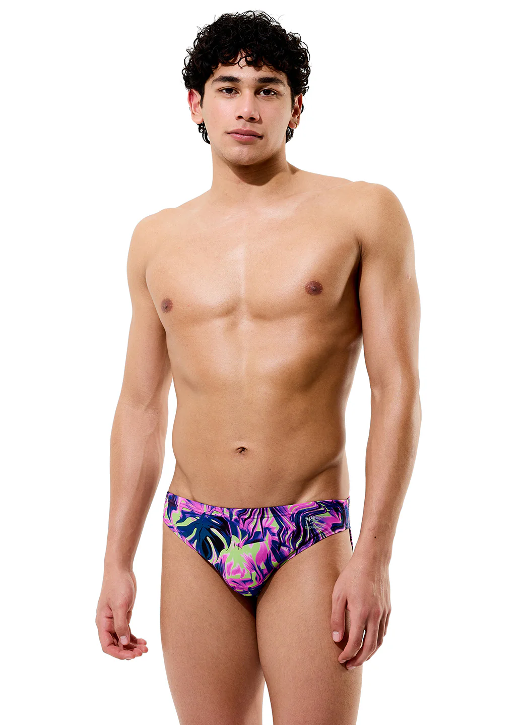 Speedo Men's Printed Brief Swimsuit - Image 2