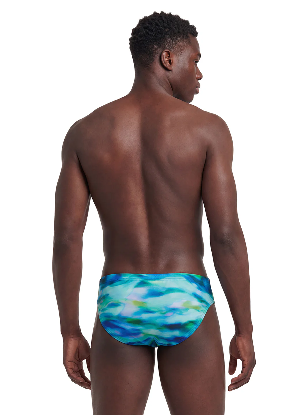 Speedo Men's Printed Brief Swimsuit - Image 38