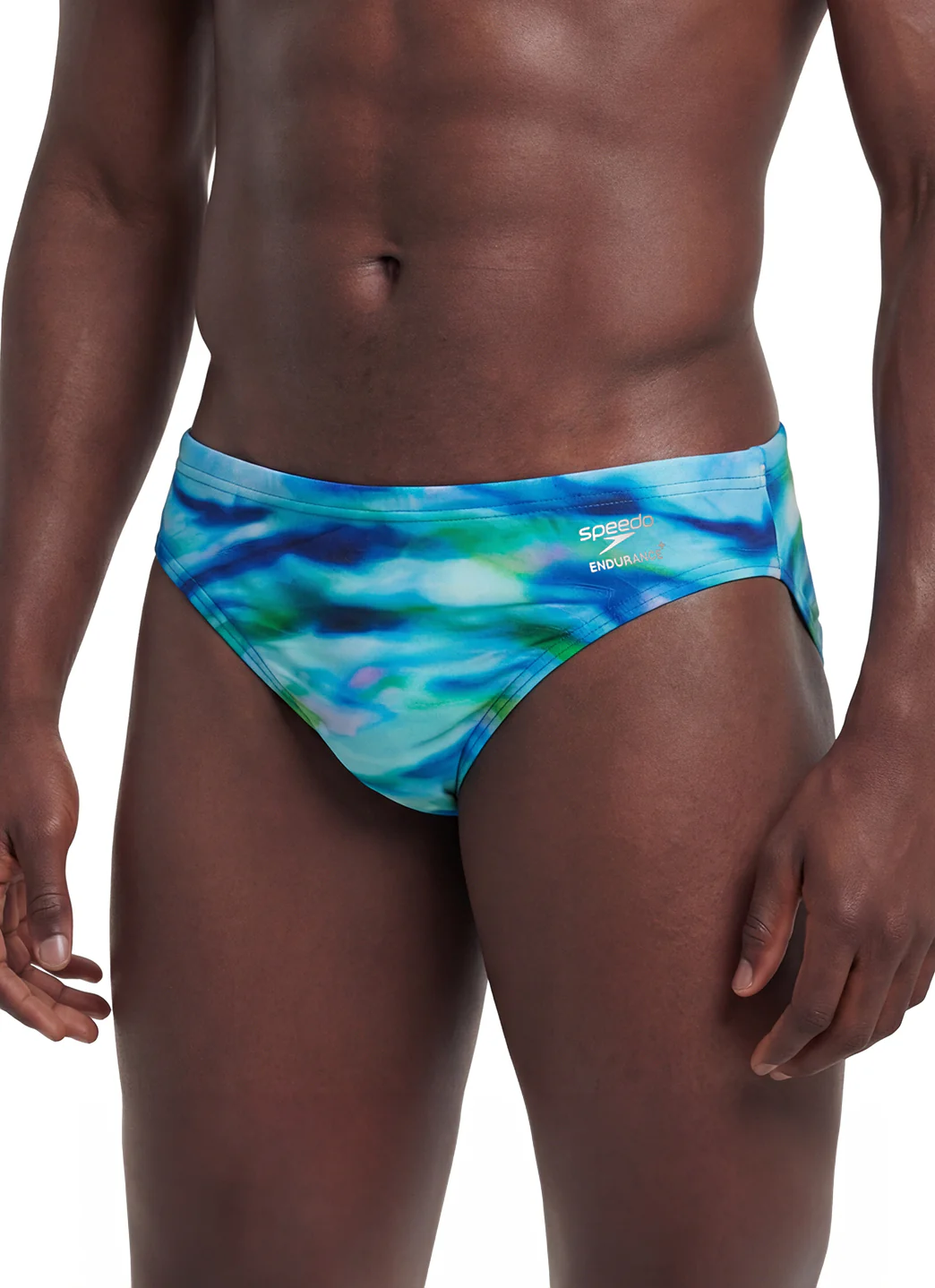 Speedo Men's Printed Brief Swimsuit - Image 43