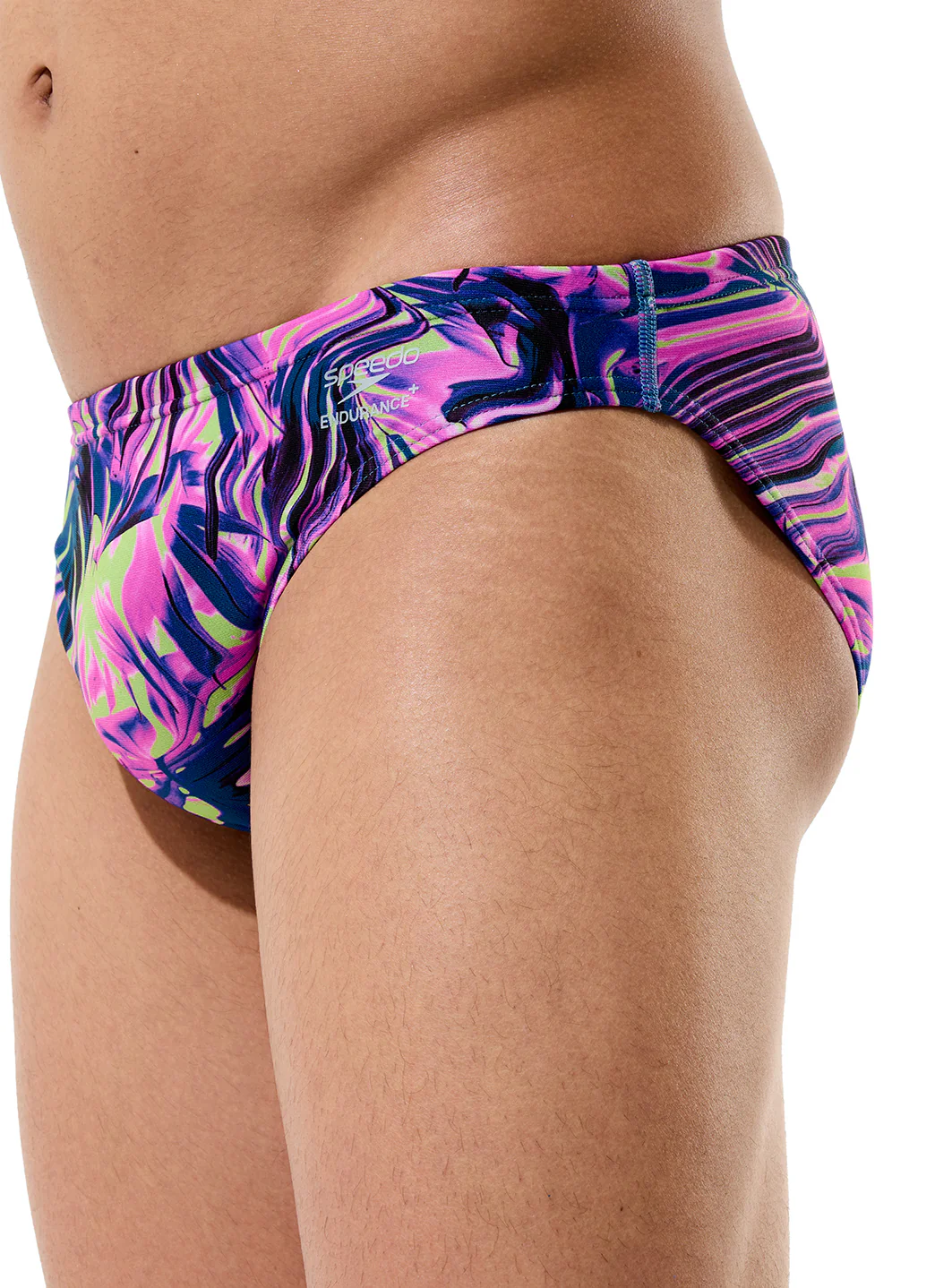 Speedo Men's Printed Brief Swimsuit - Image 5