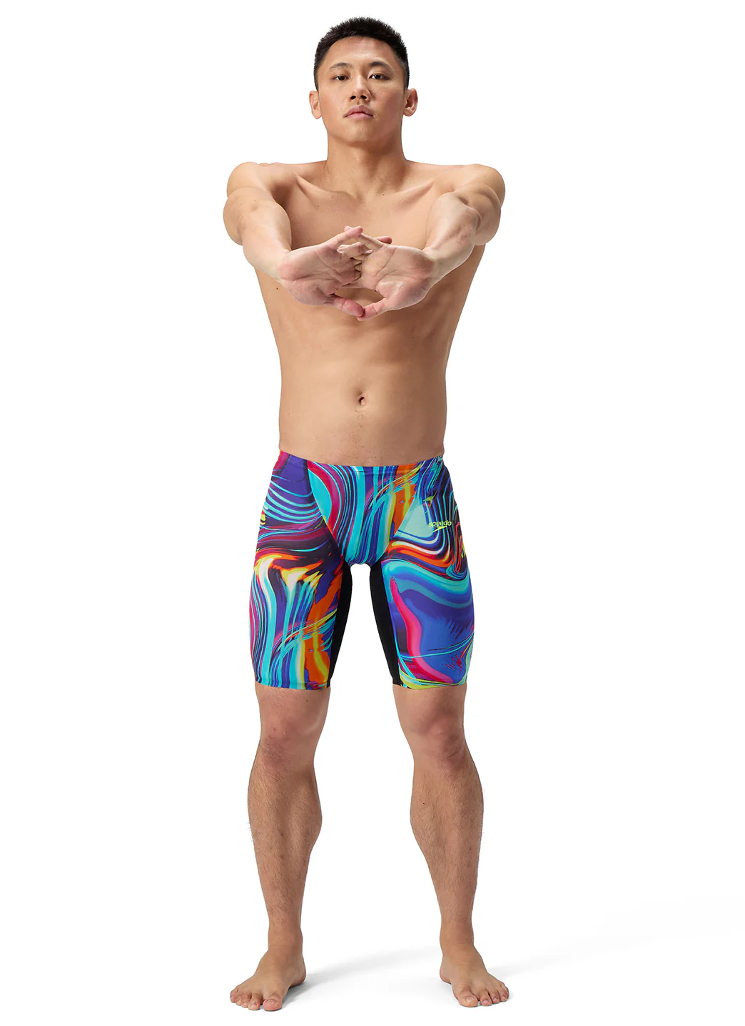 Speedo Men's Printed LZR Valor 2.0 Jammer Tech Suit Swimsuit - Image 5