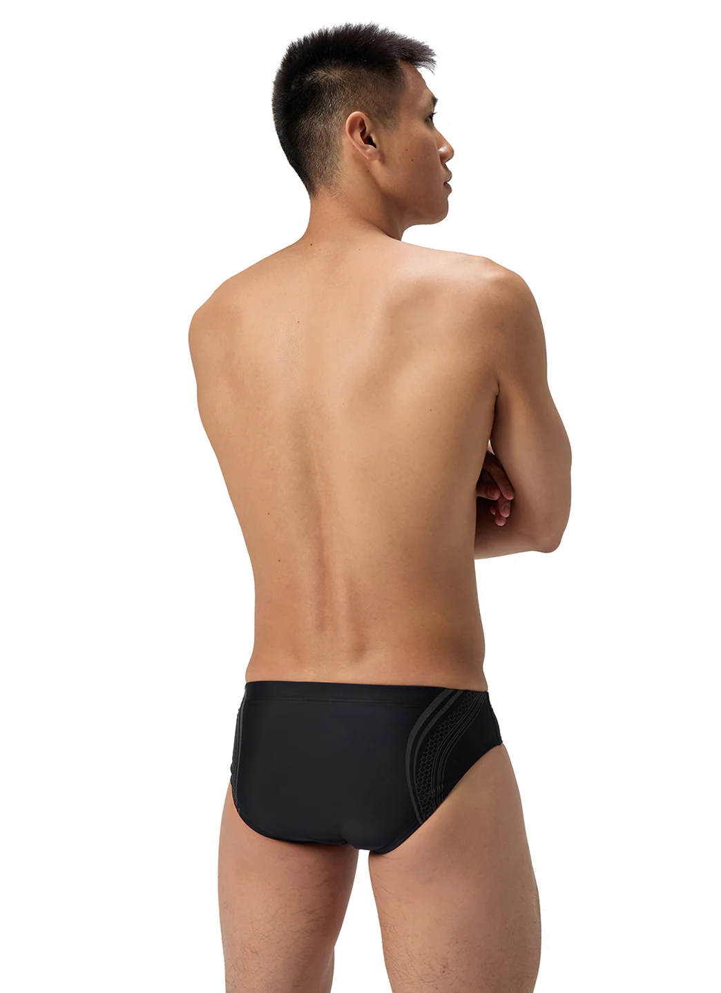 Speedo Men's Printed Movement Brief Swimsuit - Image 4