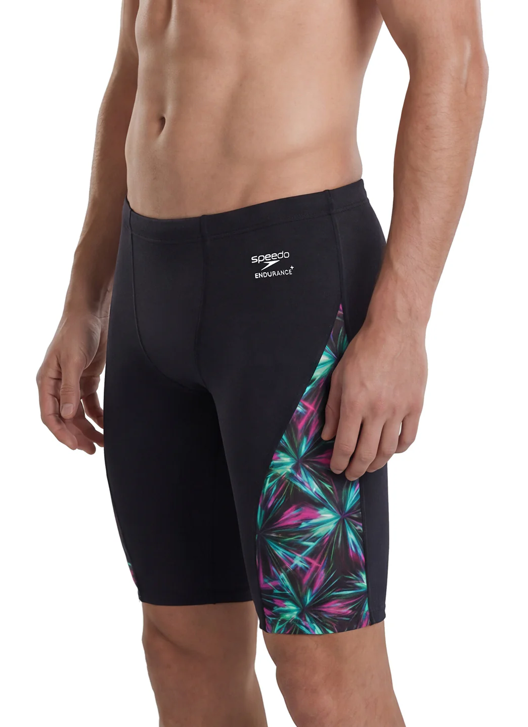 Speedo Men's Printed Splice Jammer Swimsuit - Image 19