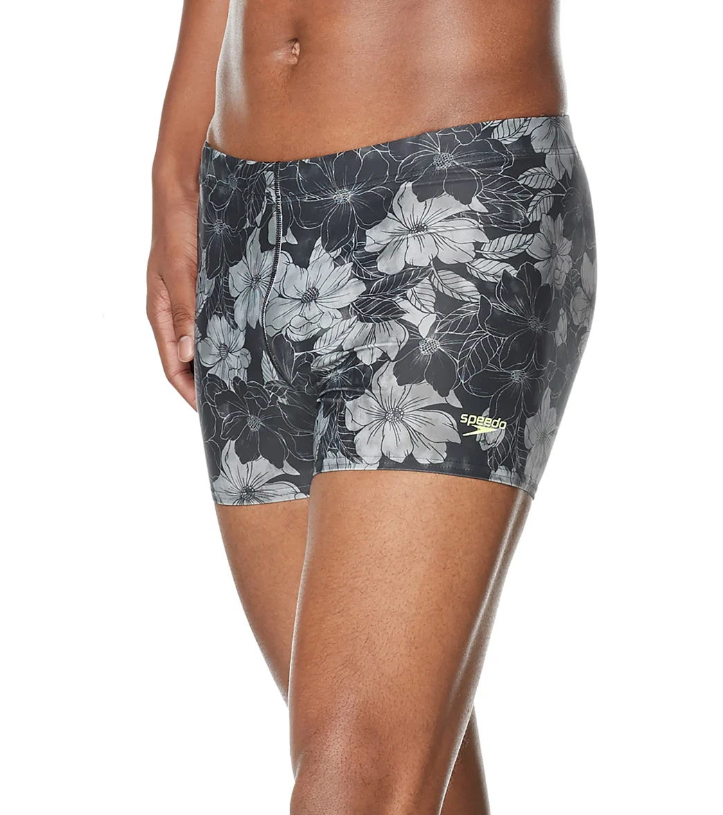 Speedo Men's Printed Square Leg Swimsuit - Image 5
