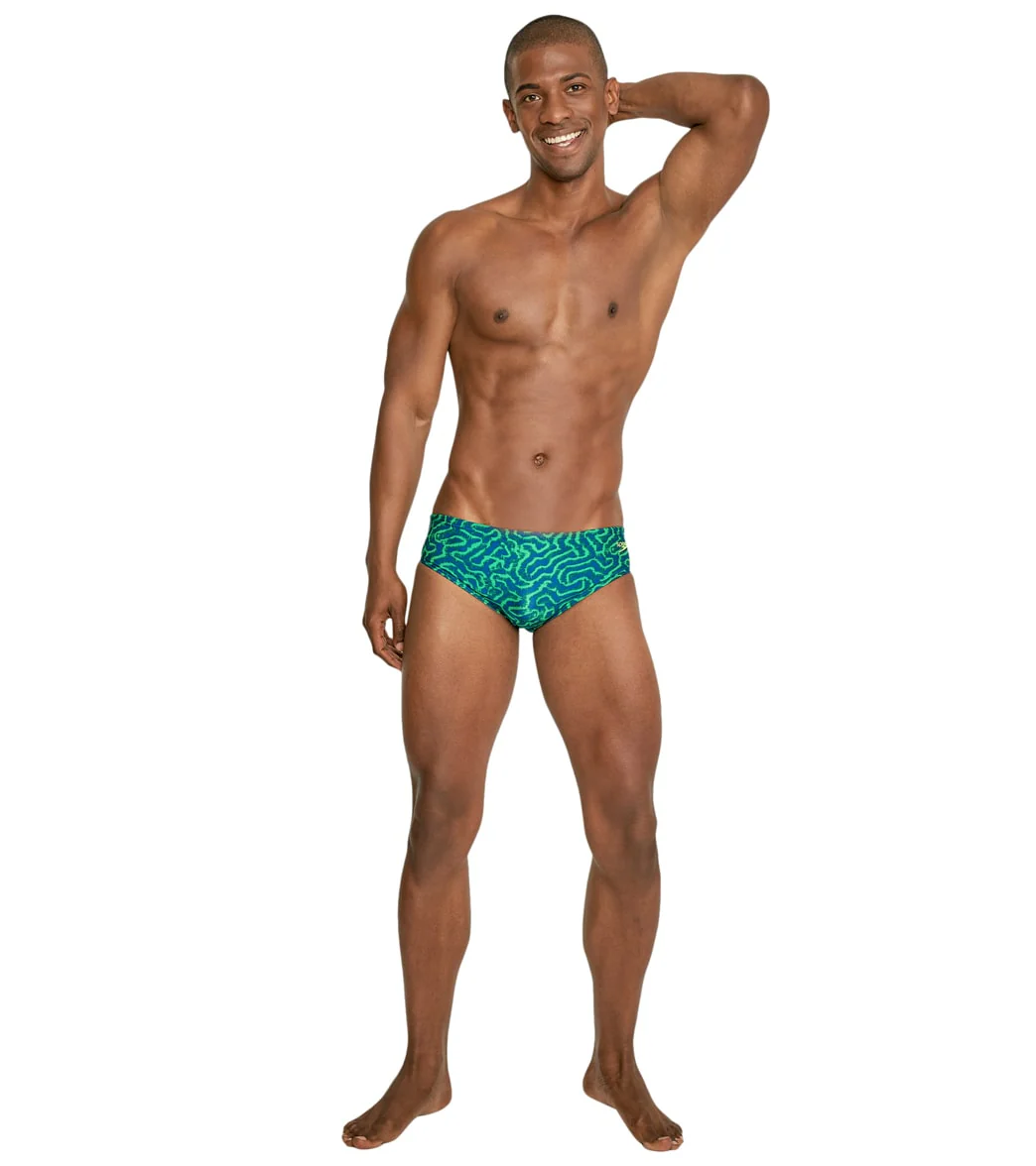 Speedo Men's Race Maze Brief Swimsuit - Image 22