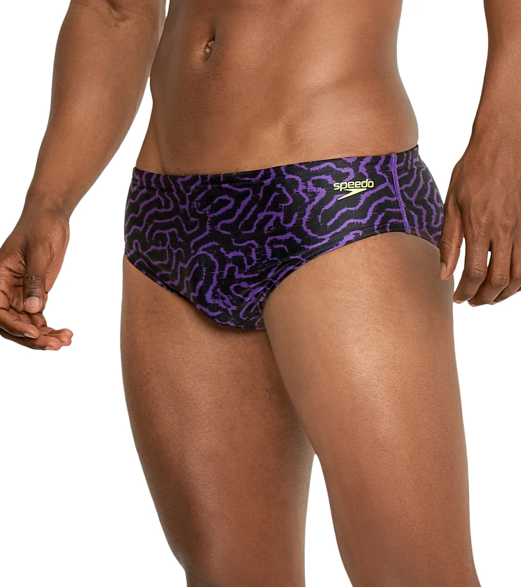 Speedo Men's Race Maze Brief Swimsuit - Image 8
