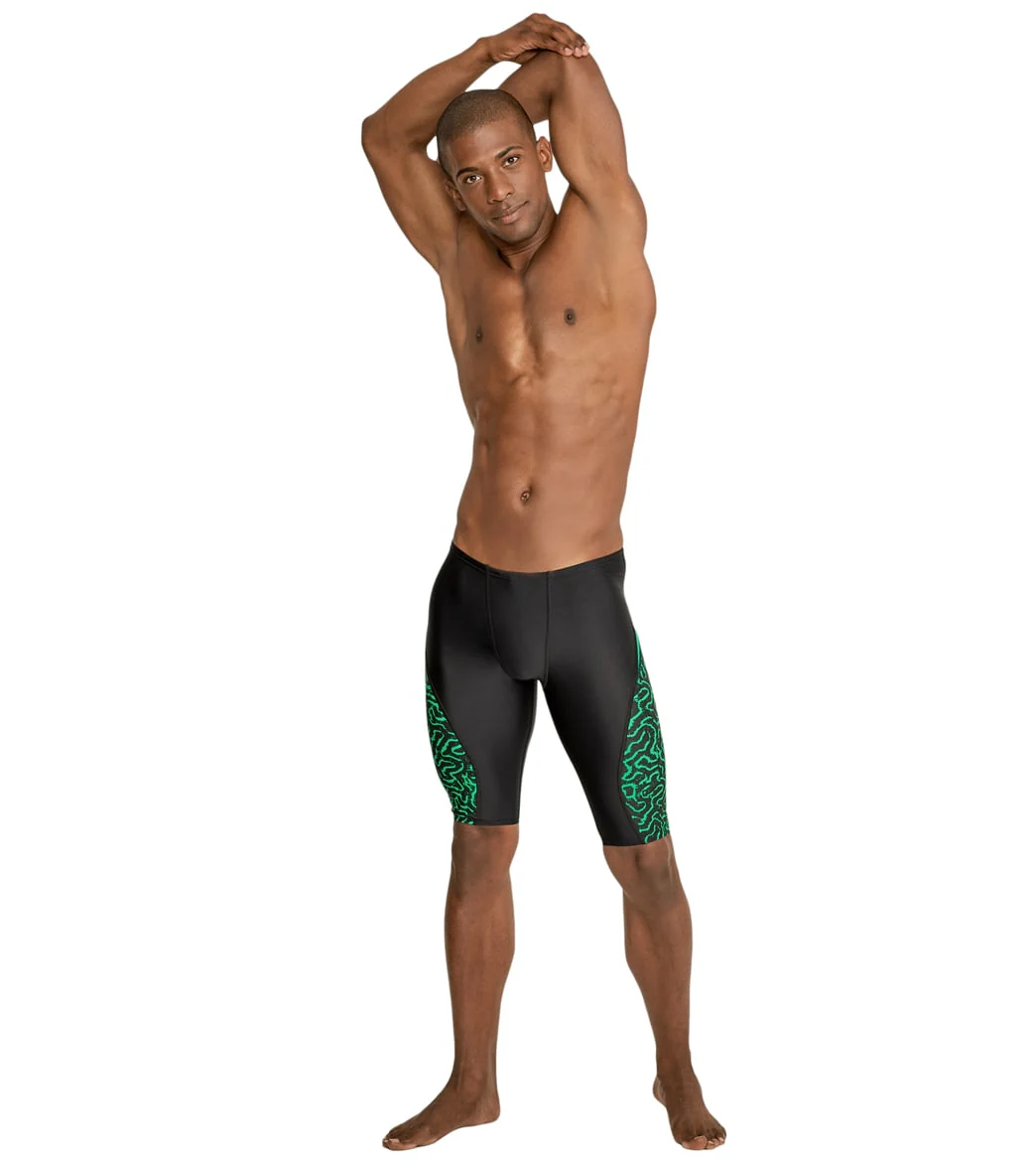 Speedo Men's Race Maze Jammer Swimsuit - Image 6
