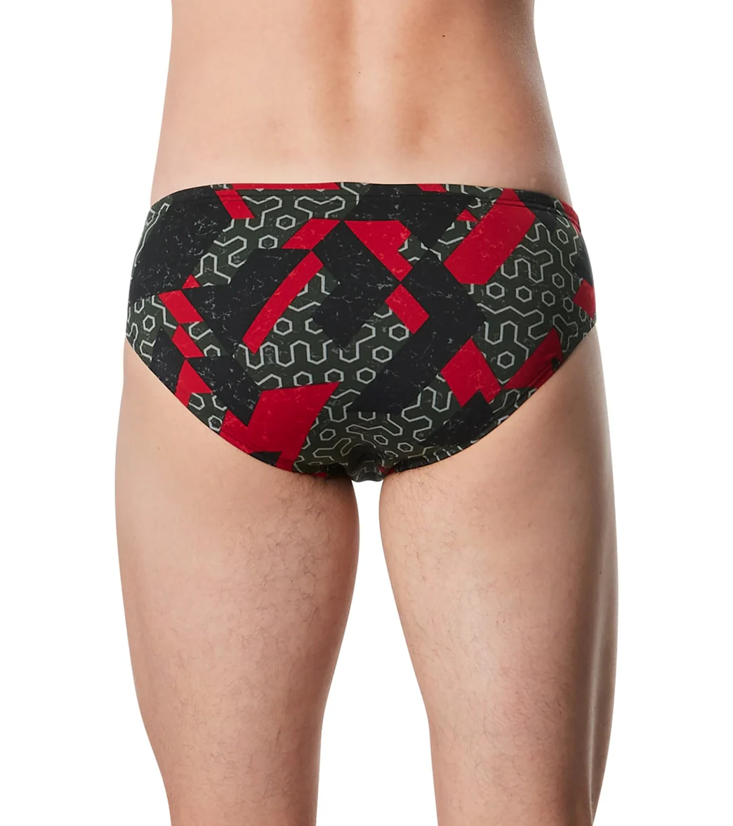 Speedo Men's Ruse Blocks Brief Swimsuit - Image 15