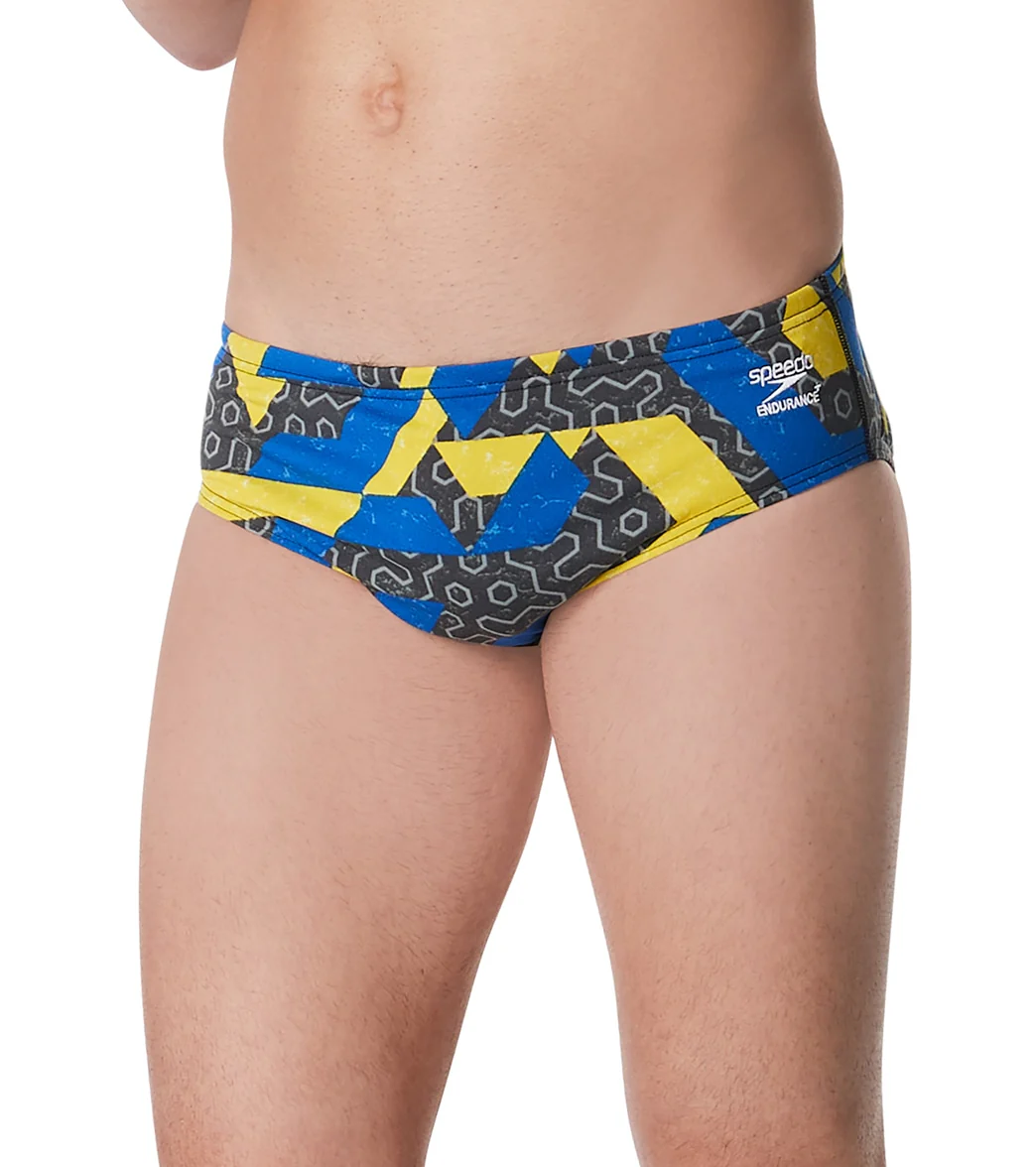 Speedo Men's Ruse Blocks Brief Swimsuit - Image 17