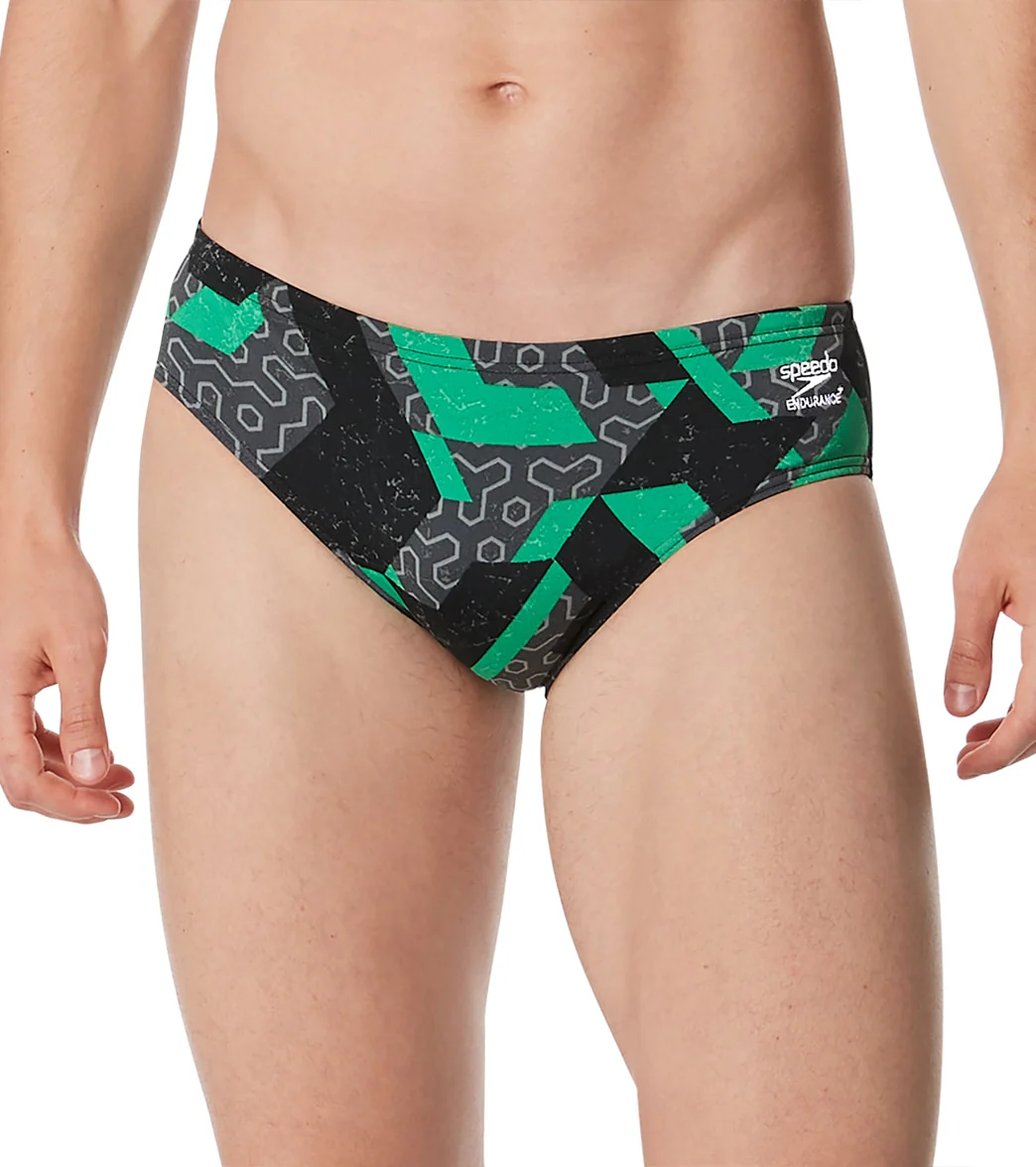 Speedo Men's Ruse Blocks Brief Swimsuit - Image 3